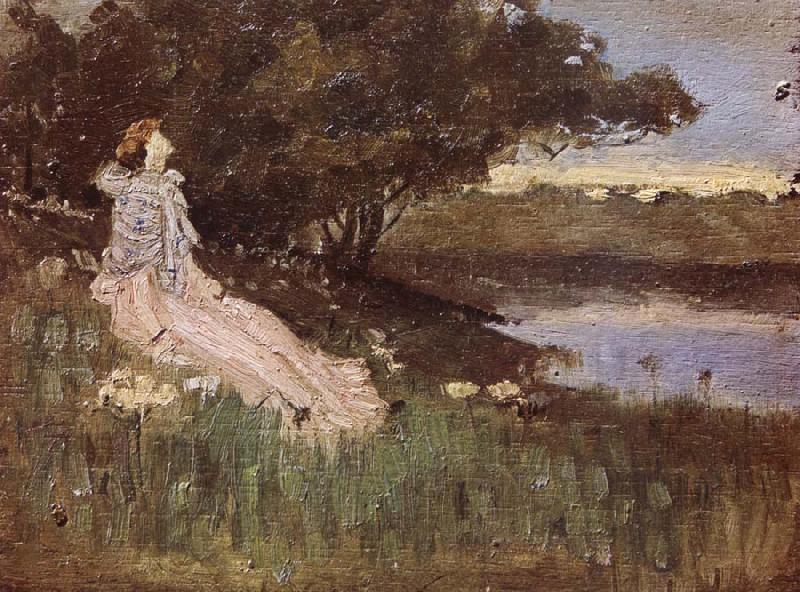 Charles conder Miss Raynor Sweden oil painting art